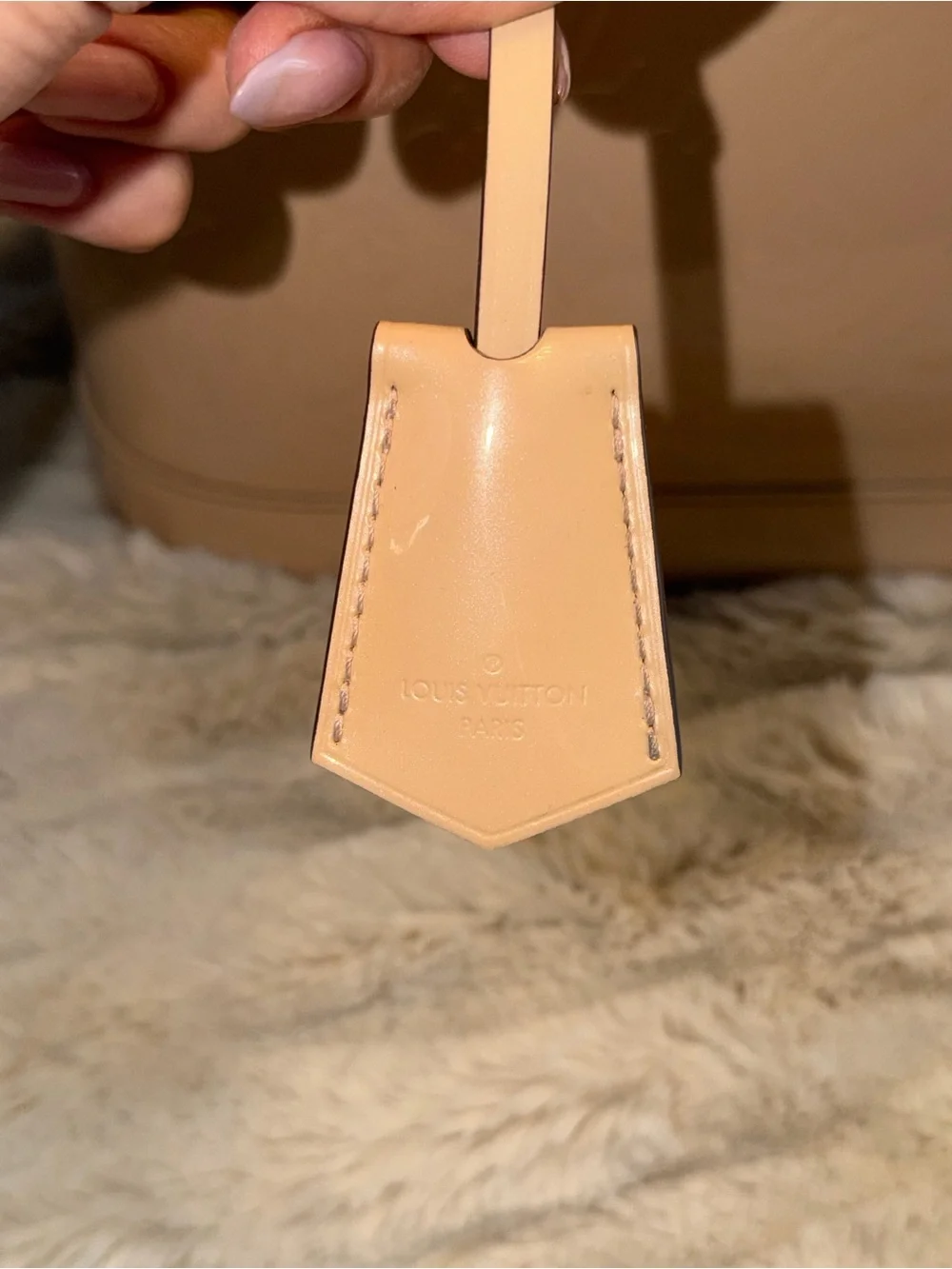 Louis Vuitton polished patent